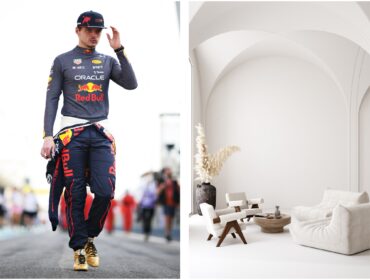 F1 vozač Max Verstappen dnevna soba