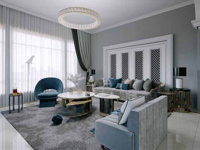 Elegantnost u suptilnim tonovima: Sive dnevne sobe kao vodeći trend