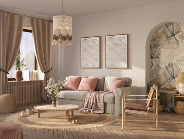 Renovirani stan od 42 m² u toplim bojama