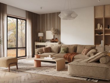 10 ideja za uređenje dnevnog boravka koji odiše toplinom i udobnošću